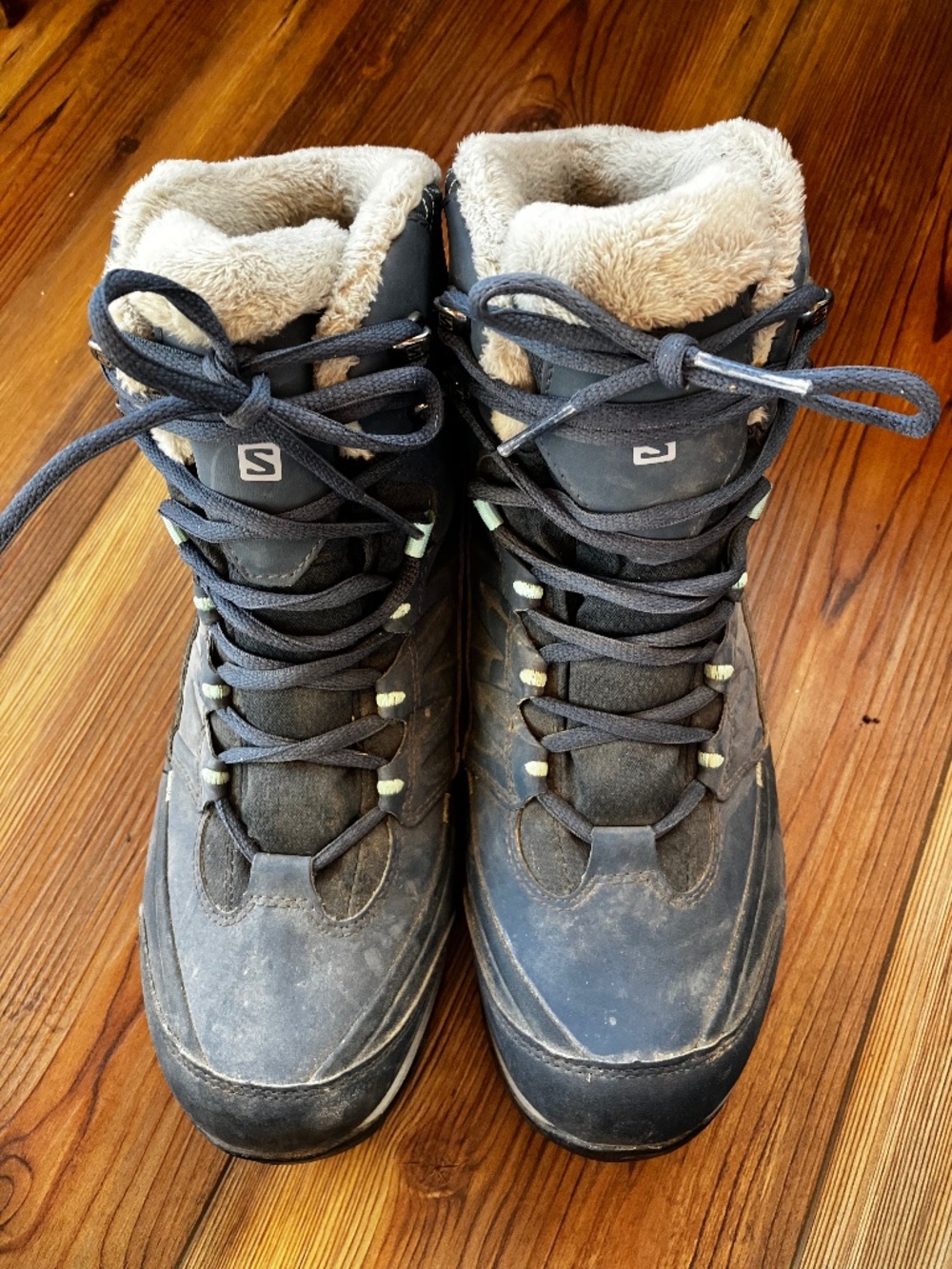 SALOMON WOMEN'S KAINA MID CS WP BOOT Waterproof Climatherm Hiking 7.5 US Shoes